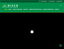 Tablet Screenshot of disco-2000.com
